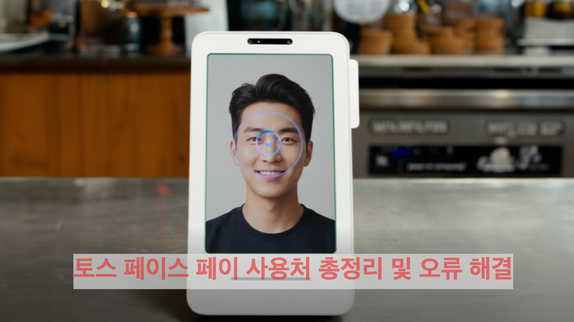 토스 페이스 페이 사용처 총정리 및 오류 해결