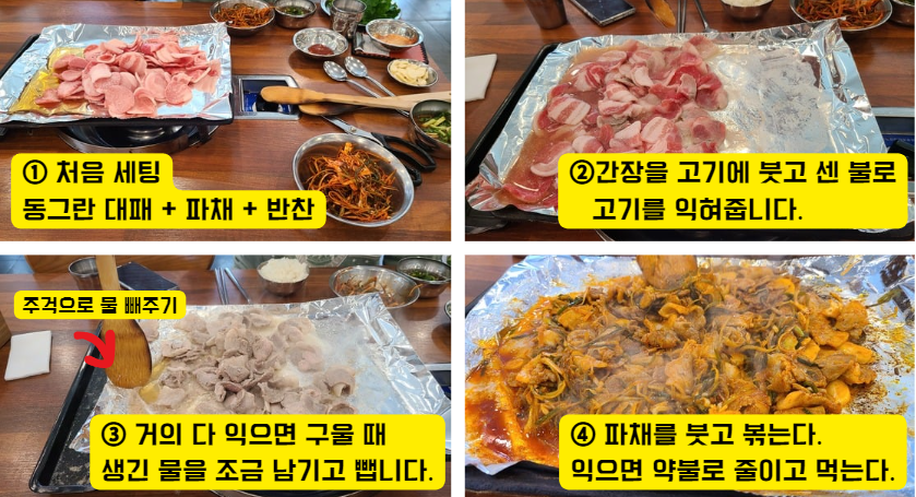 봉용불고기 먹는 방법