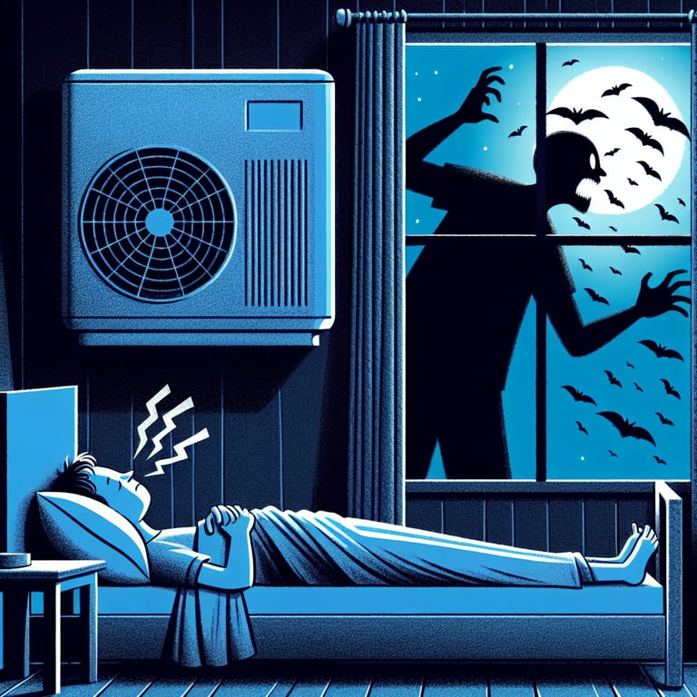 캐리어 에어컨 실외기 소음 해결 방법은?