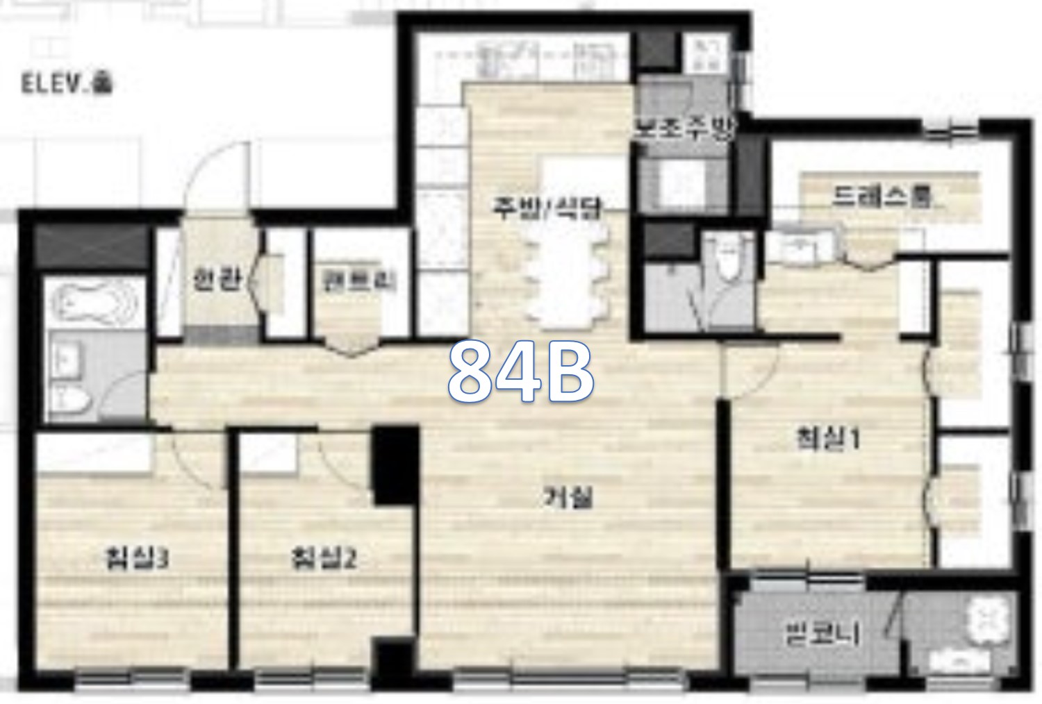 84B