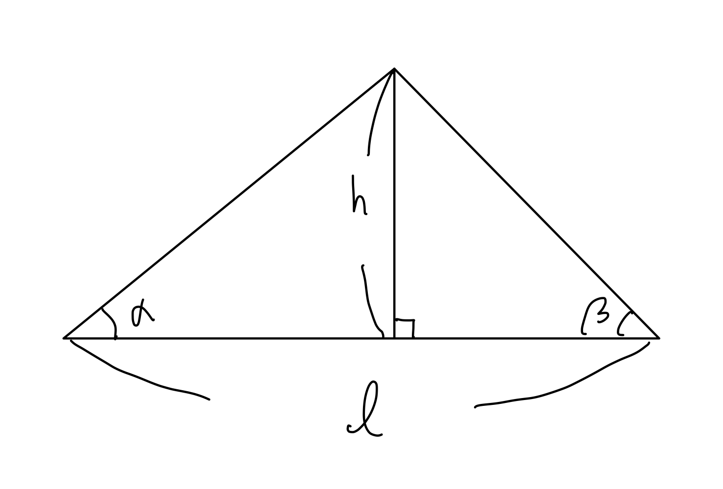 삼도극에 유용한 넓이 공식! / 한 변과 양 끝각을 알 때