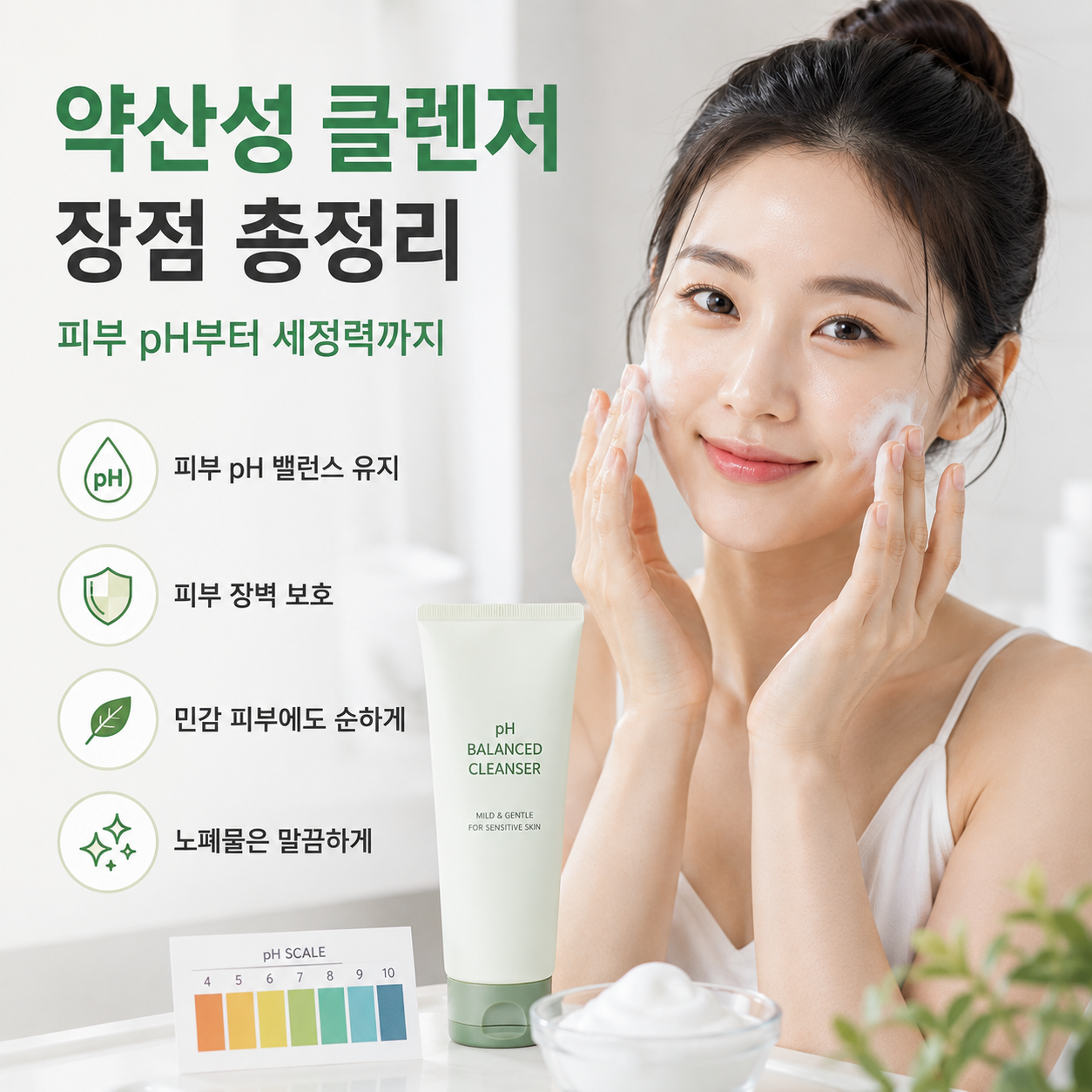 약산성 클렌저 장점