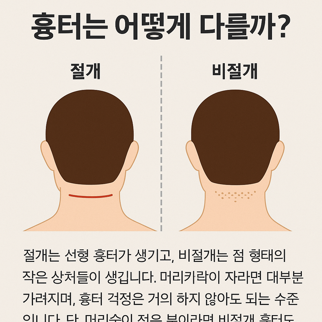 모발이식 장단점