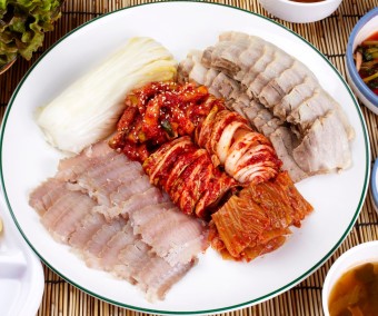 홍어삼합