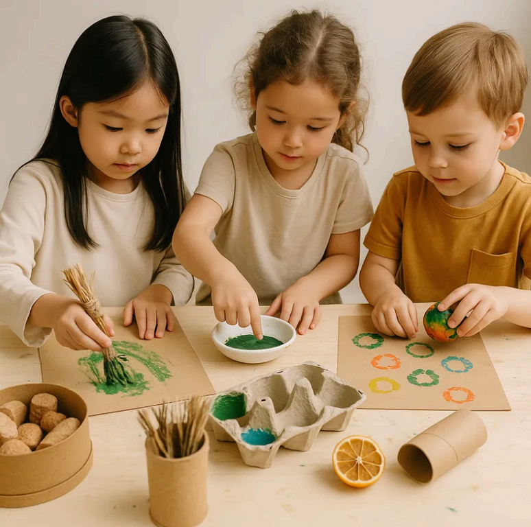 제로웨이시트 유아 미술 놀이: 환경과 창의성 함께