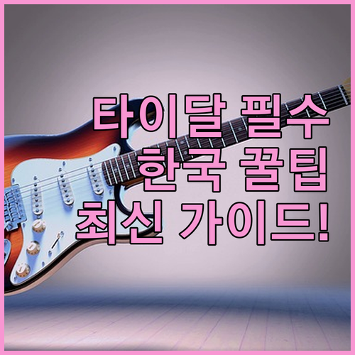 프리미엄 음악 스트리밍 타이달 한국 ..