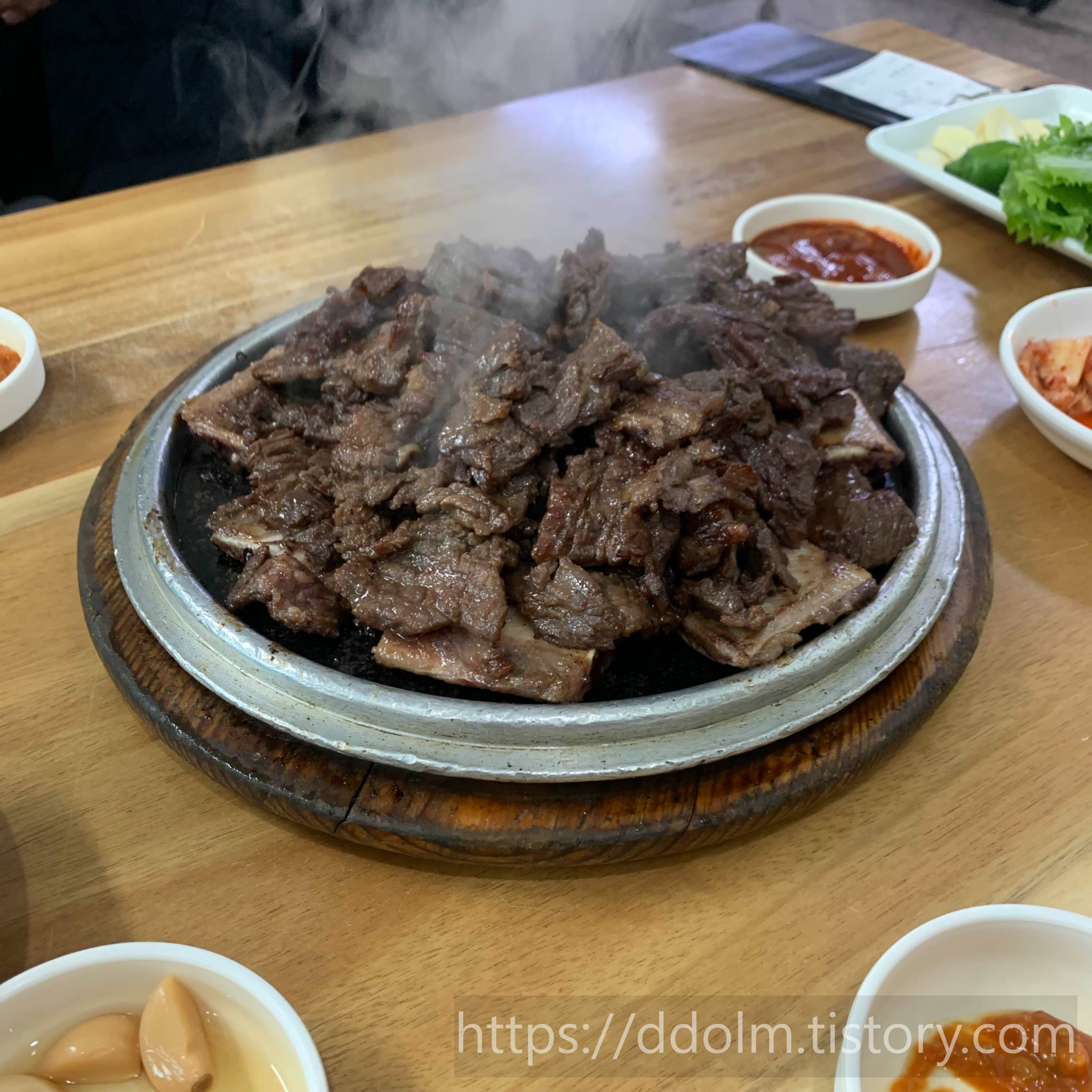 예산 소복갈비 양념갈비