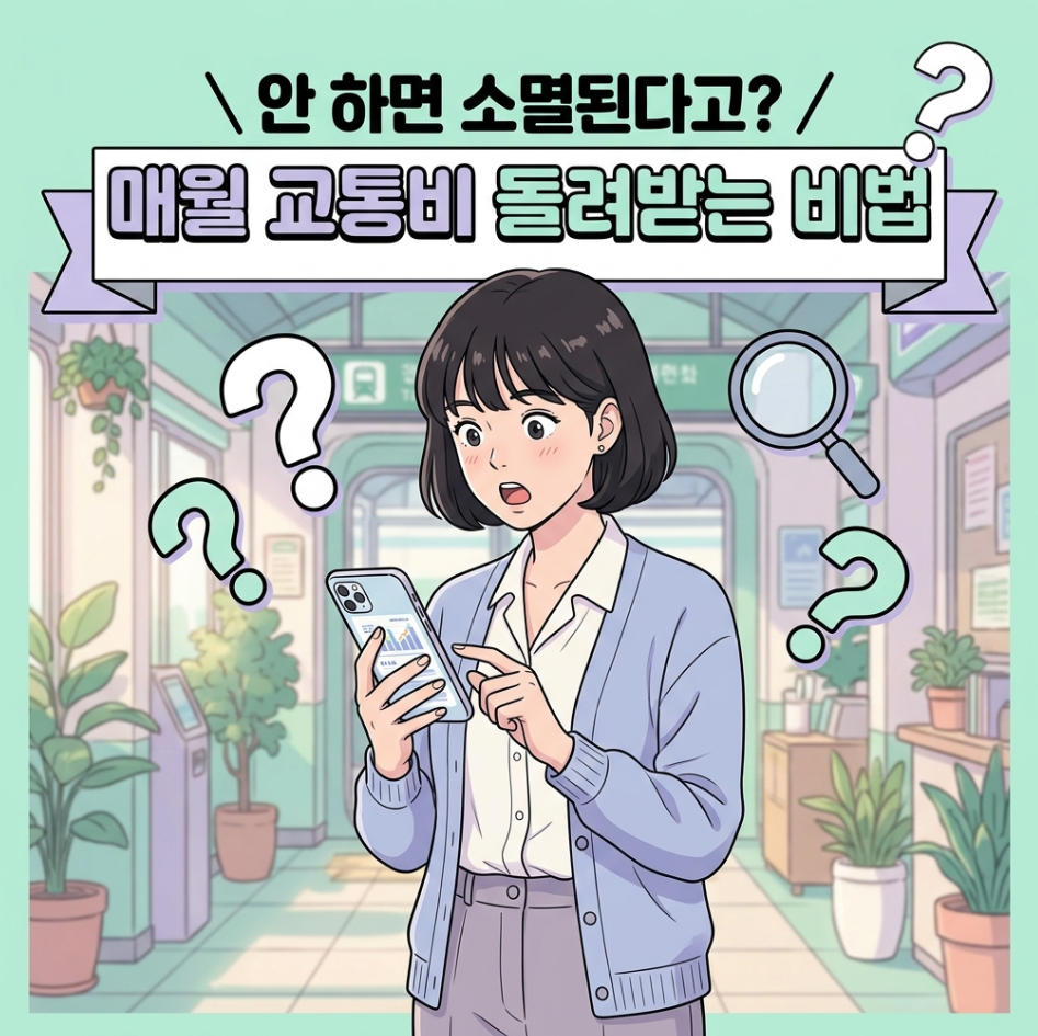 6월 달라지는 생활 교통 정책 티머니 홈페이지 환급 신청 방법