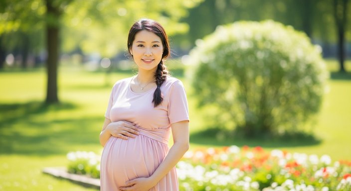 행복한 임산부