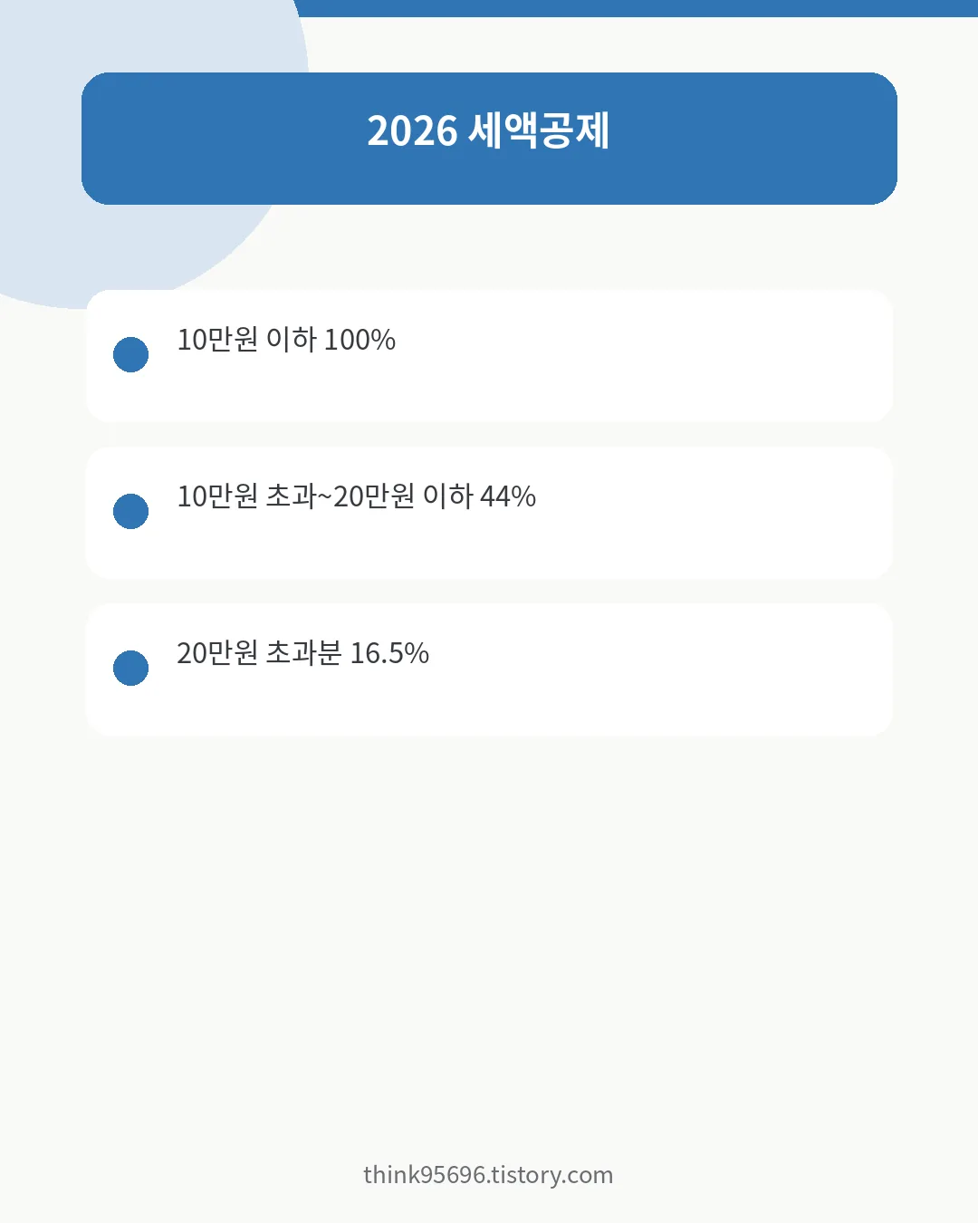 2026 고향사랑기부제 세액공제 구간 안내