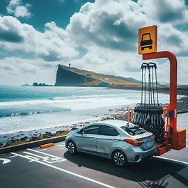 제주 렌트카 이용 후 주차한 사진