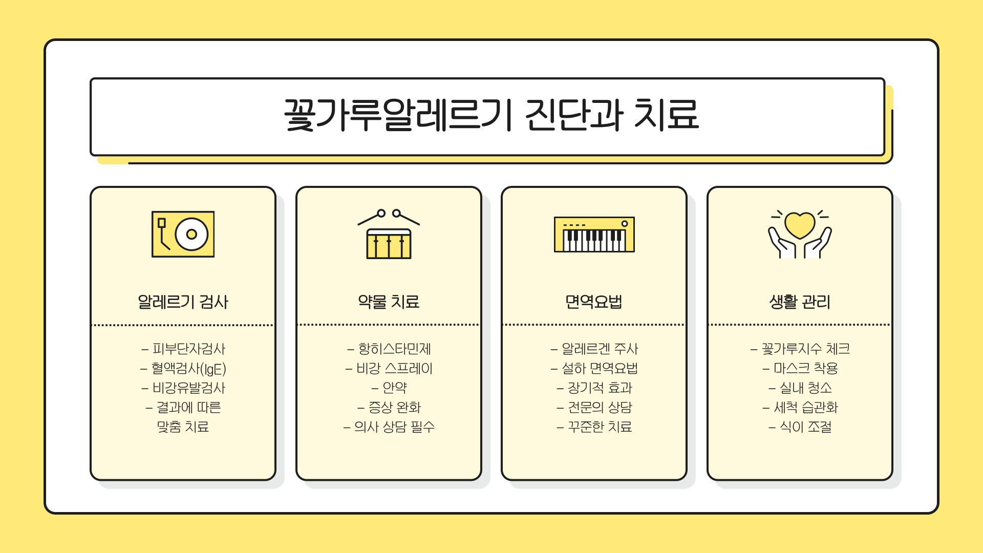 꽃가루알레르기