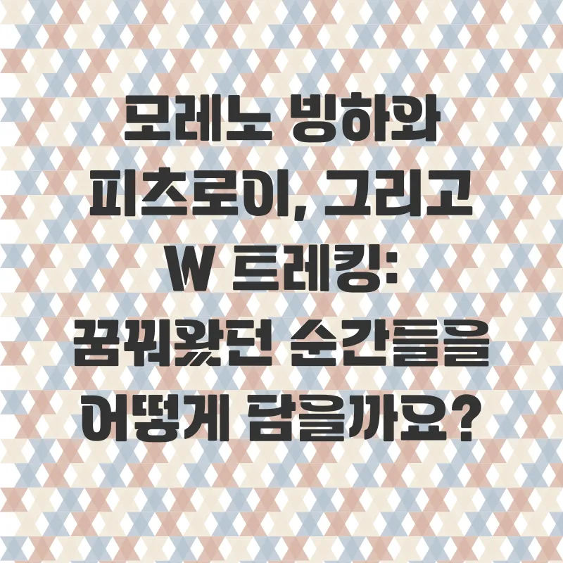 파타고니아 여행 계획_1