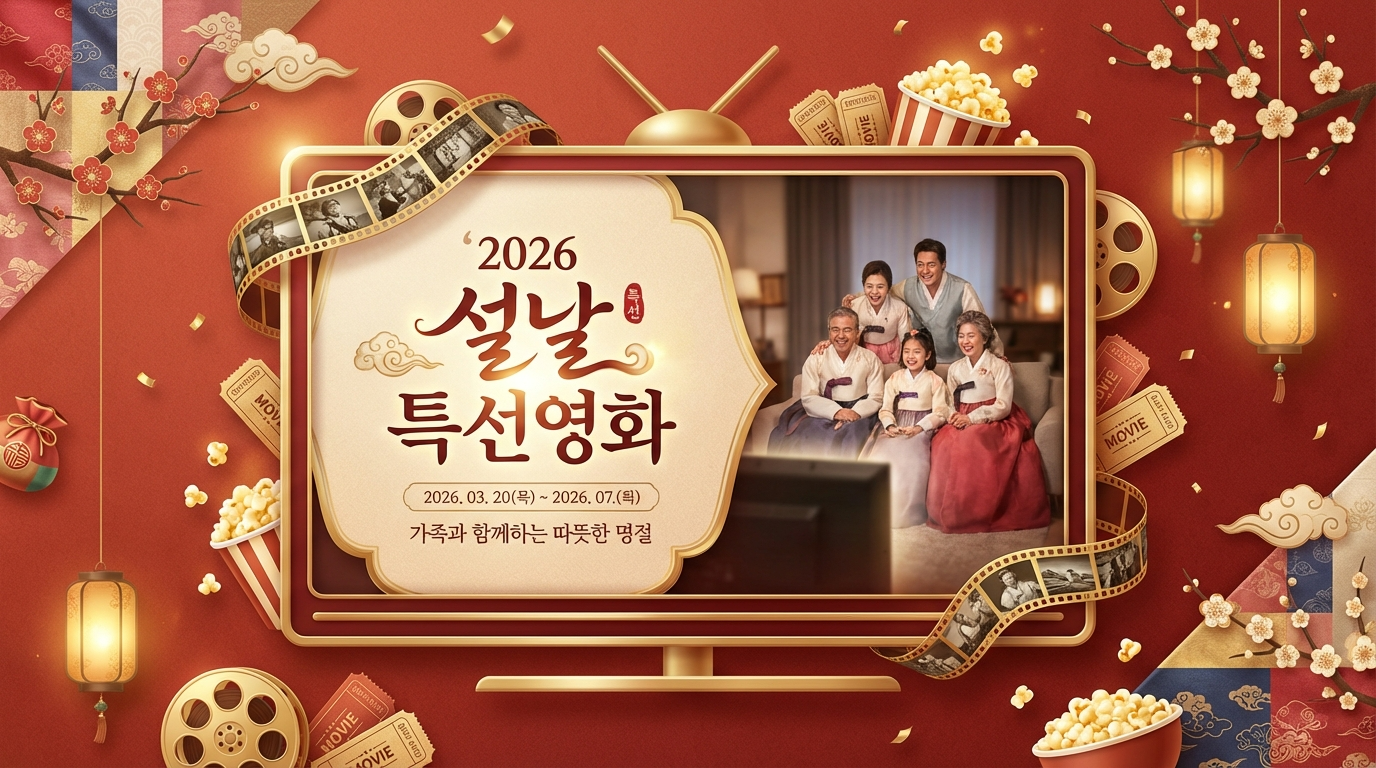 2026 설날 특선 영화 편성표