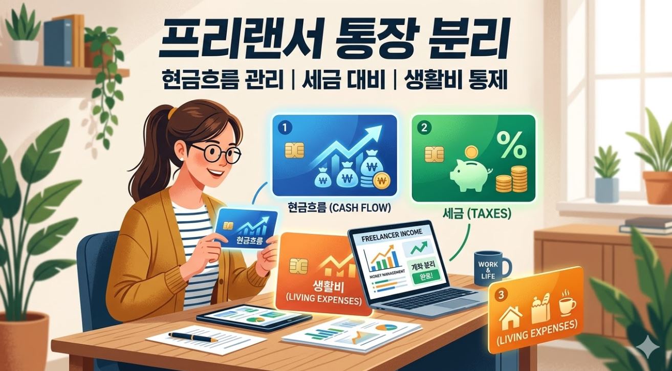 프리랜서 돈 관리 핵심 포스팅 썸네일사진