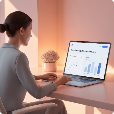 연말정산 미리보기 이미지