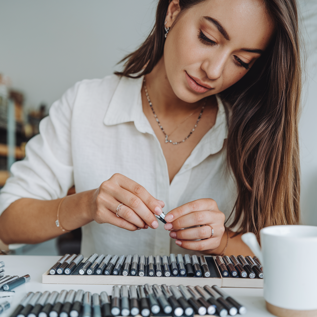 부업: 볼펜 조립