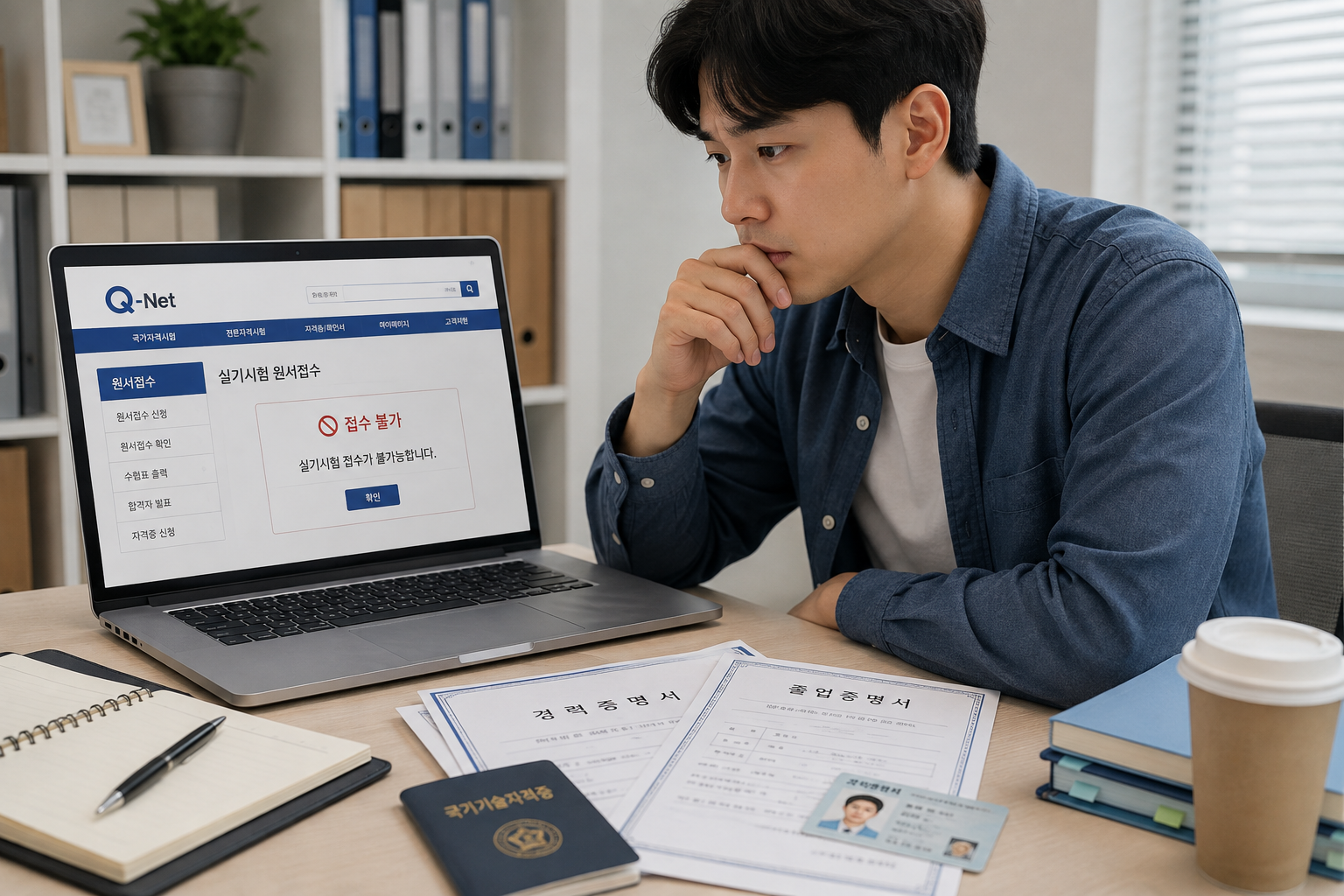 필기 합격 후에는 서류 상태부터 확인하세요