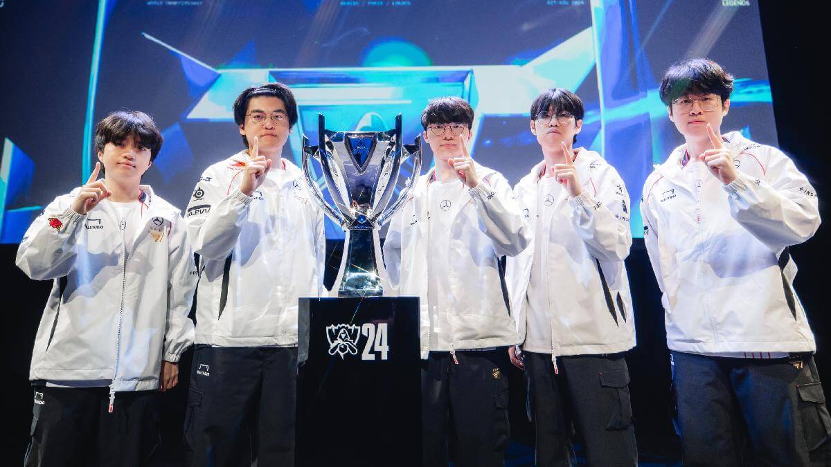 T1 롤드컵 우승