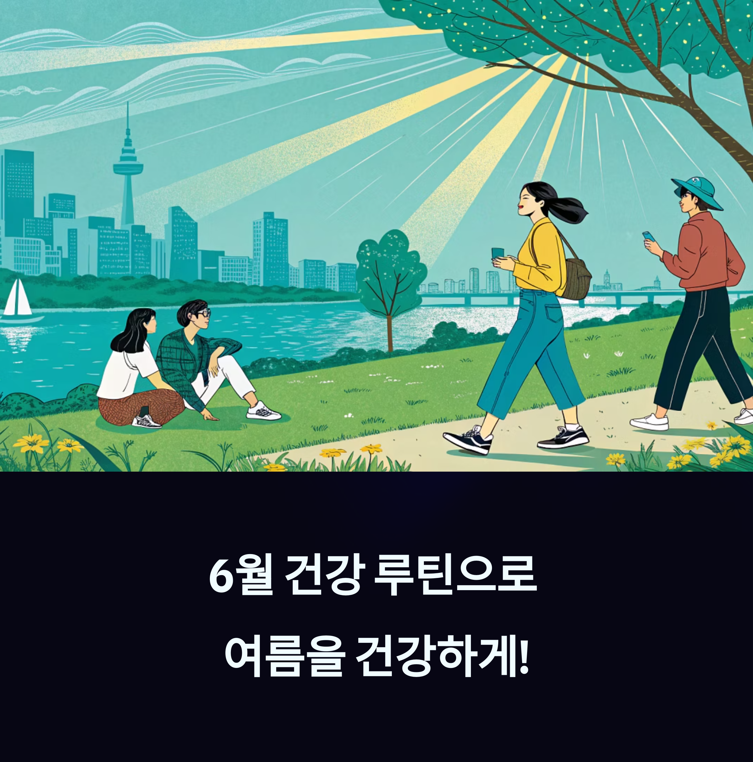 6월 건강 루틴 대공개! 감염병 예방부터 수면까지 완벽 가이드