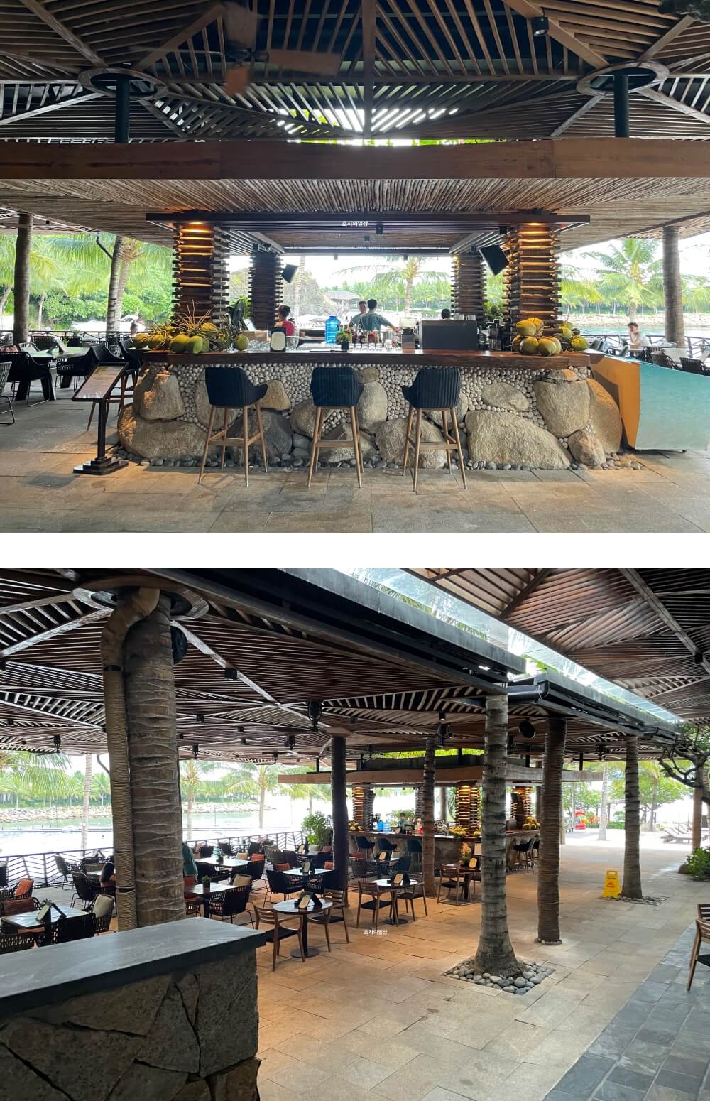 나트랑 아미아나 리조트 풀사이드바 - 매장 모습