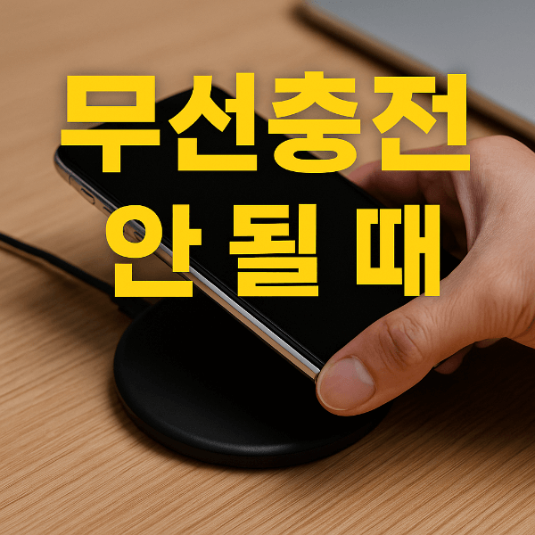 무선충전 안 될 때 해결법 썸네일