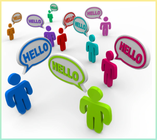 세계의 이웃을 표현함으로써 네트워크 주소를 떠올릴 수 있는 이미지