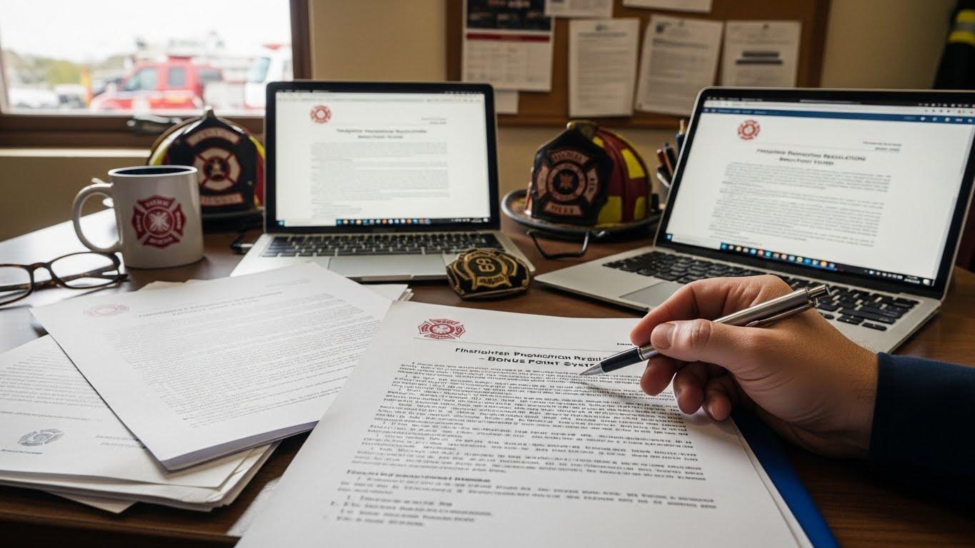 소방공무원 승진 가점규정