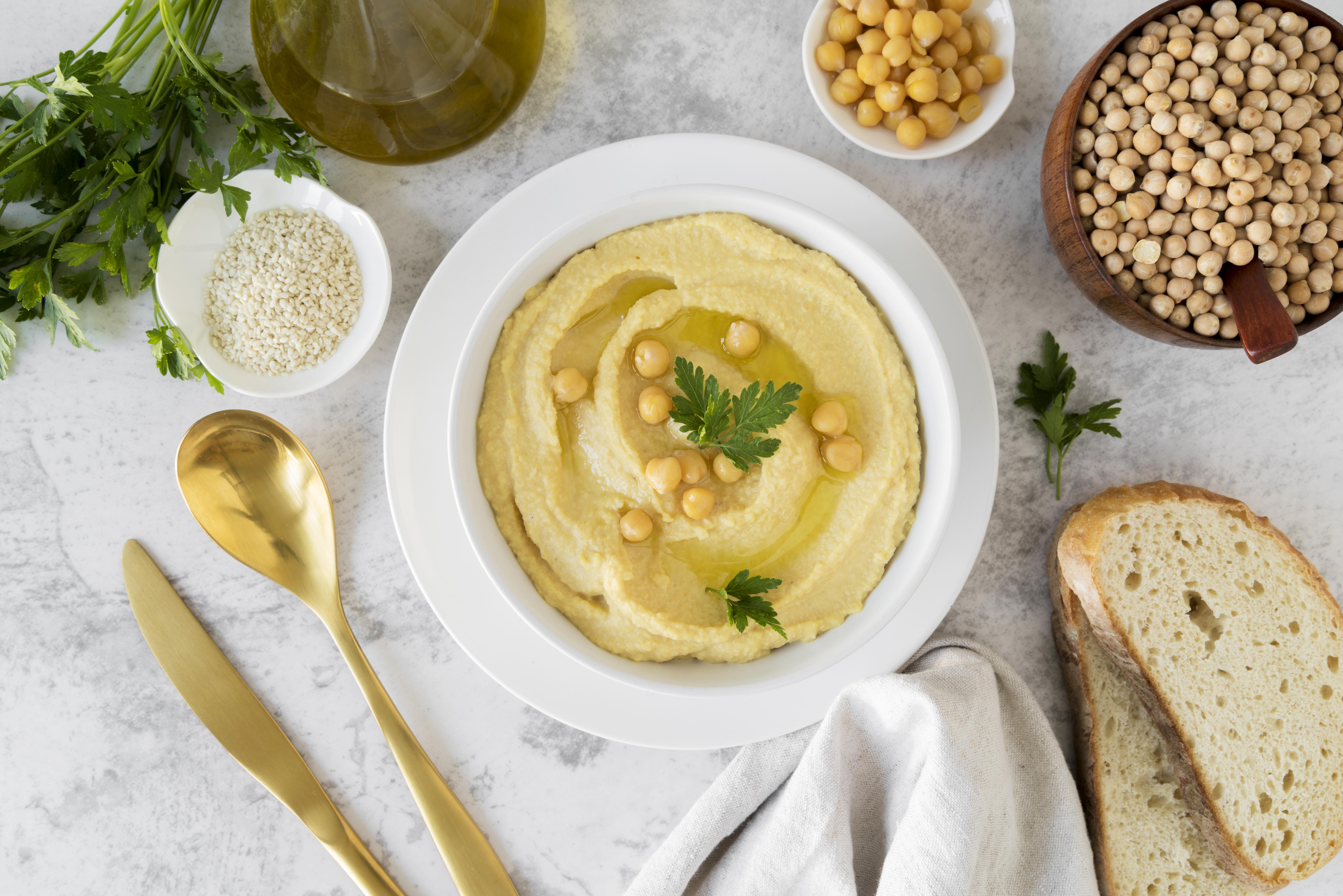 병아리콩과 후무스