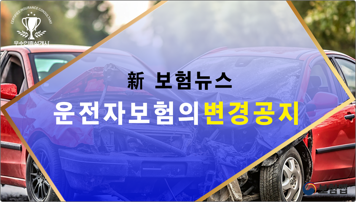 운전자보험변경