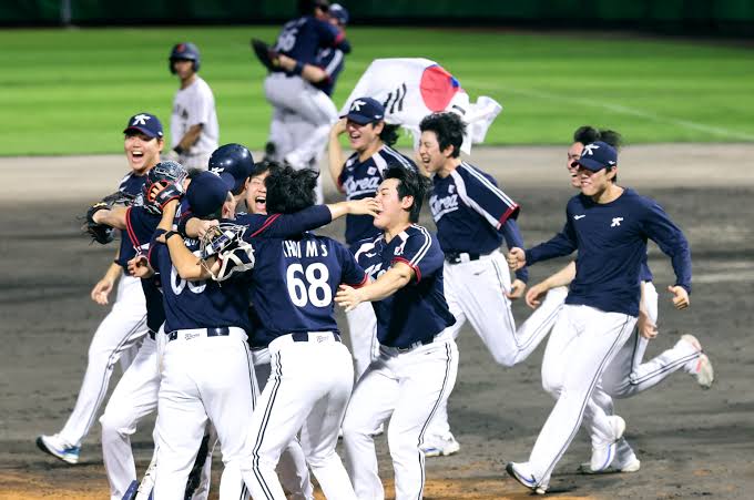 한국 야구 5연속 금메달