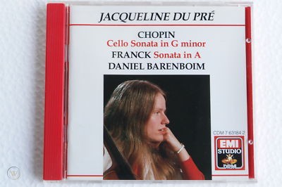첼리스트 재클린뒤프레의 쇼팽 첼로 소나타 음반