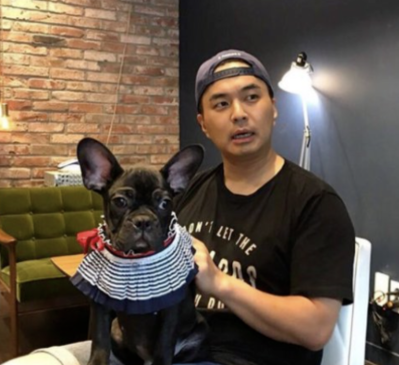 정준 애완견