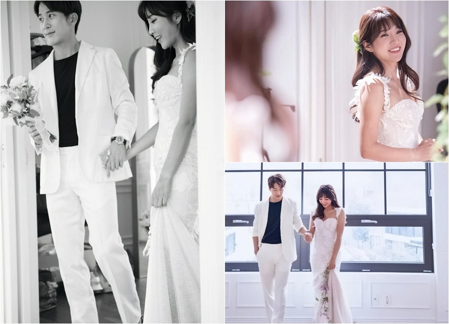 결혼기념일 관련 이보미 이완 사진