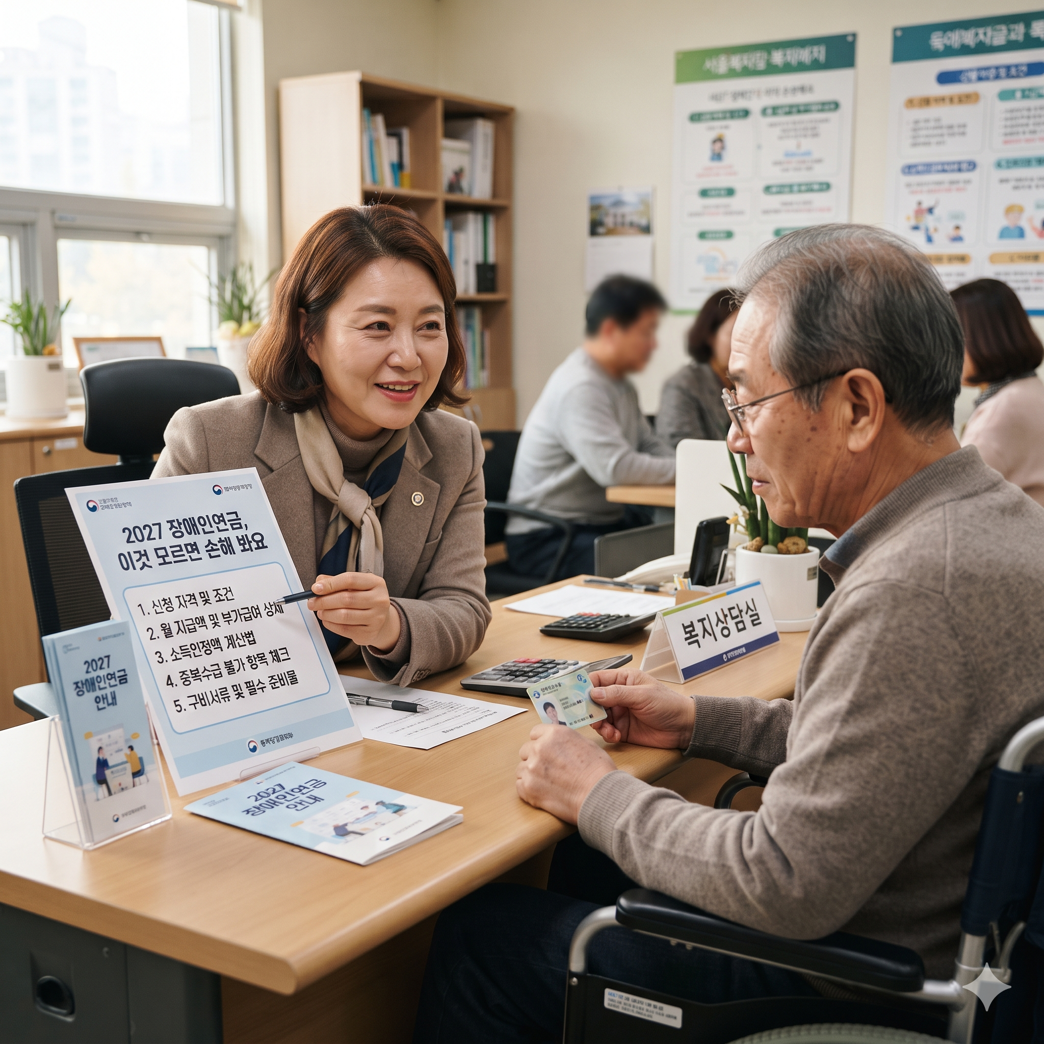 "3급 단일장애인도 월 최대 247,000원 받아요!" - 2027 장애인연금 확대! 수급자격&middot;지급액 한 번에 보기