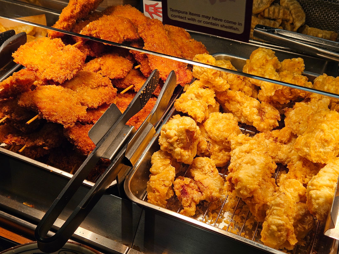 마루카페 우동 튀김