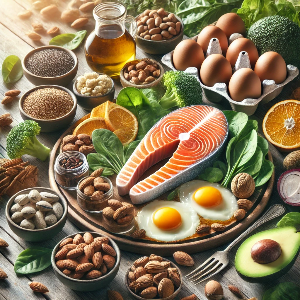 탈모 예방에 도움이 되는 건강 식단 이미지