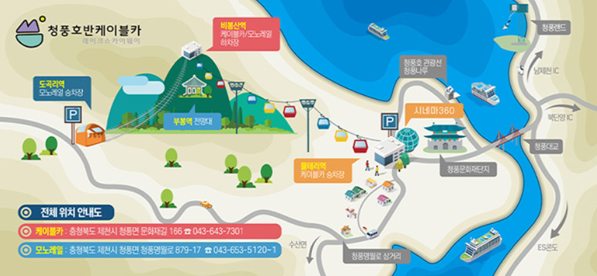 청풍호 케이블카