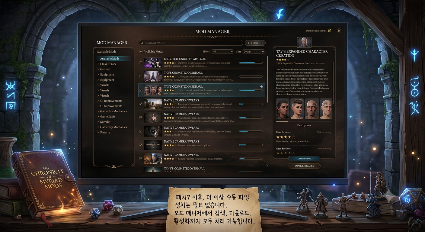인게임 모드 매니저