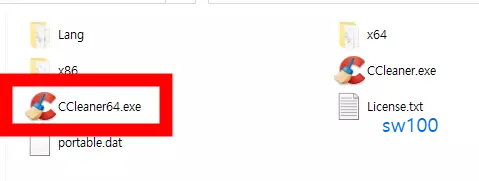 CCleaner 포터블 실행파일