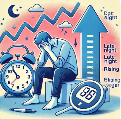 스트레스 & 수면 부족이 혈당에 미치는 영향