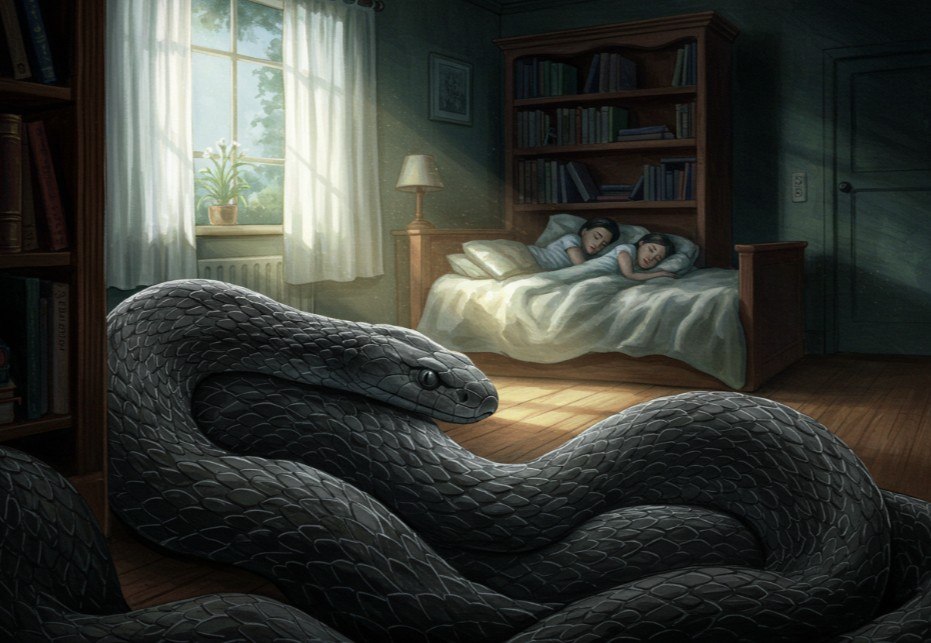 뱀이 집안으로 들어오는 꿈 해몽