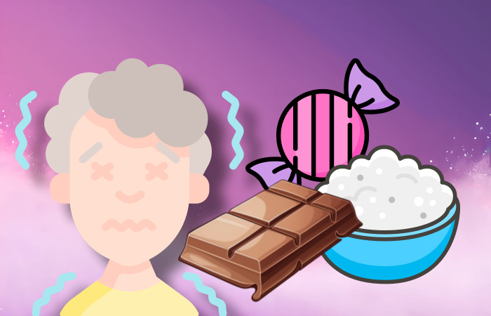 사탕-초콜릿-쌀밥-그림