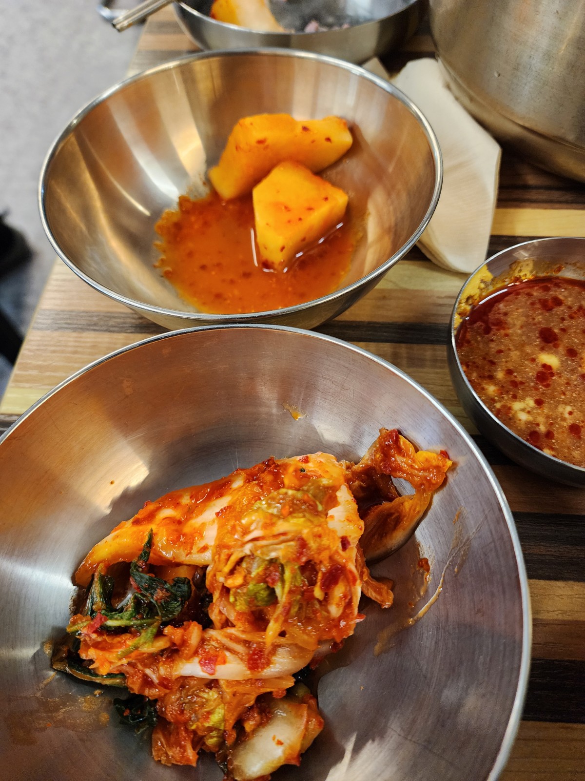 겉절이와 깍뚜기