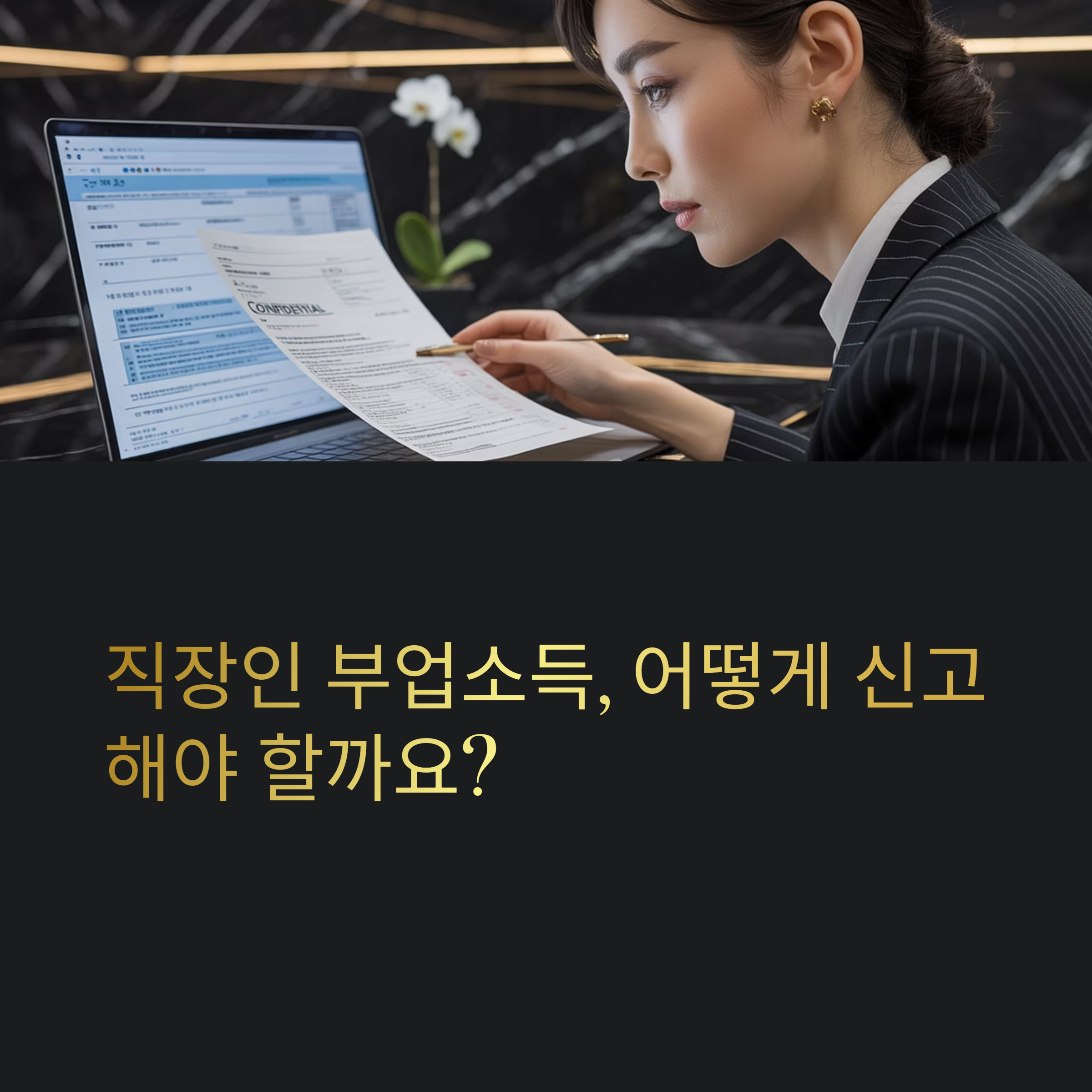 직장인의 부업소득은 사업소득, 기타소득, 근로소득으로 구분되며 소득 유형별로 신고 방식이 달라 정확한 구분이 중요합니다.