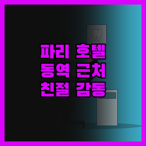 파리 호텔 알란, 동역 근처 최고의