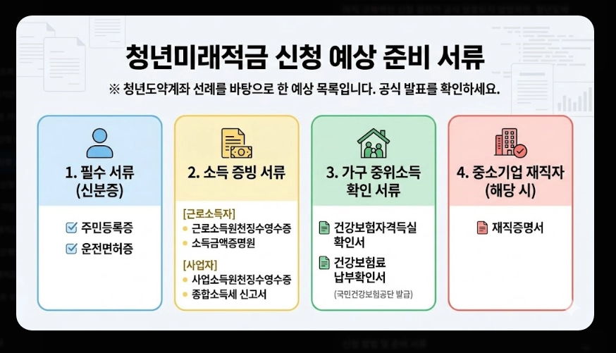 청년미래적금 1차 신청 날짜 [2026년 6월 출시] 가입 조건 및 수령 금액 총정리
