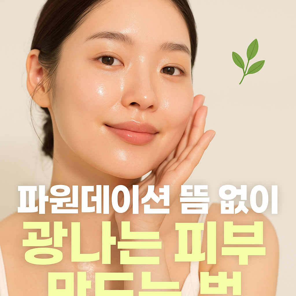 촉촉 베이스 메이크업