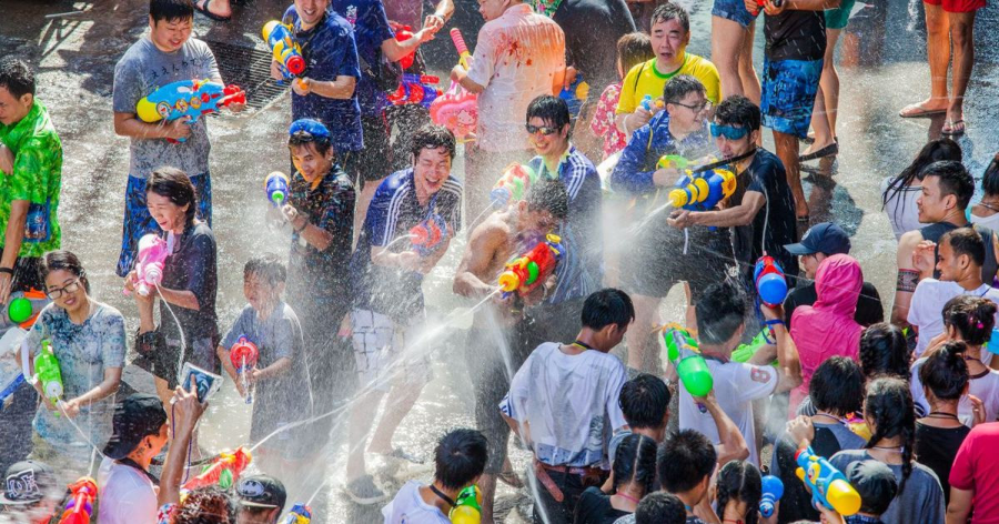 송끄란 축제