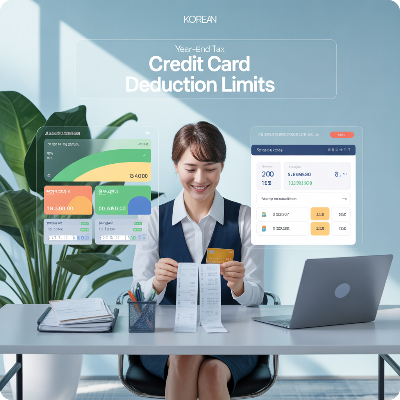 연말정산 카드공제 한도 이미지